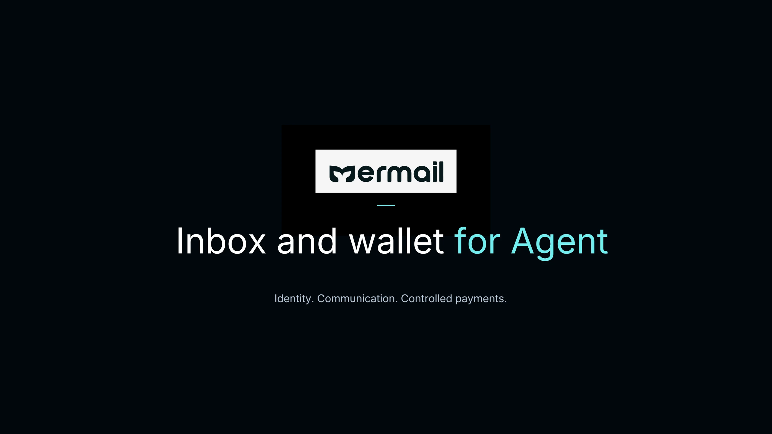 Mermail pitch deck slide 1 of 12